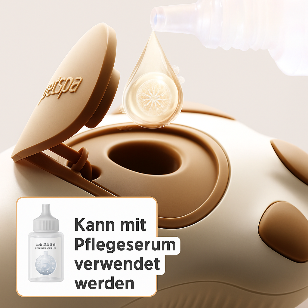 "PawSteam-Sanfter Dampf. Glänzendes Fell. Glückliche Pfoten" Dampfbürste für Hunde & Katzen – 3-in-1 Pflegetool mit Spray, Kamm & Massagefunktion