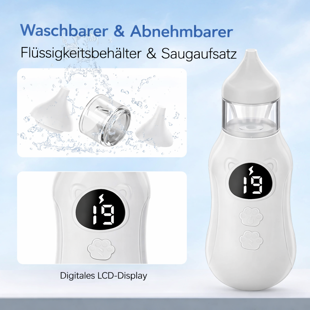 "ClearNose Pro" Der Nasensauger, der dein Baby nicht schreien lässt