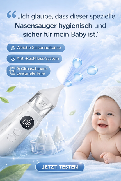"ClearNose Pro" Der Nasensauger, der dein Baby nicht schreien lässt