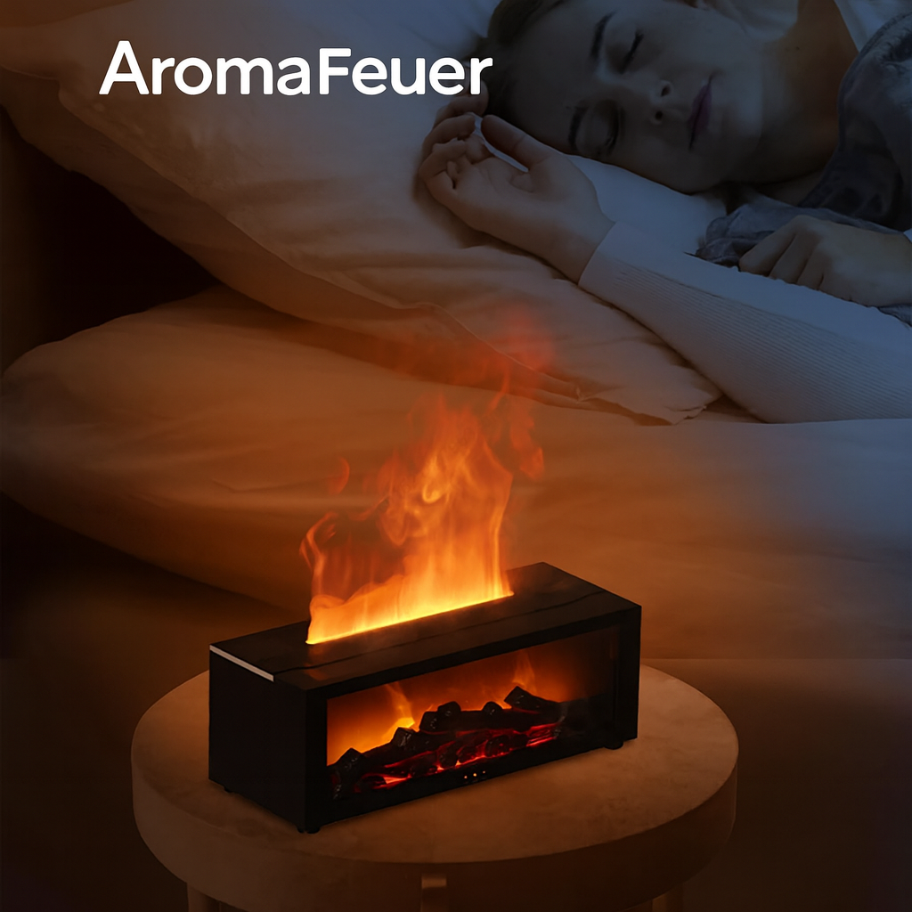"AromaFeuer Diffusor" Nicht nur Duft – Atmosphäre auf Knopfdruck