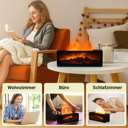 "AromaFeuer Diffusor" Nicht nur Duft – Atmosphäre auf Knopfdruck