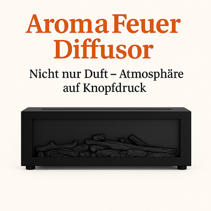 "AromaFeuer Diffusor" Nicht nur Duft – Atmosphäre auf Knopfdruck