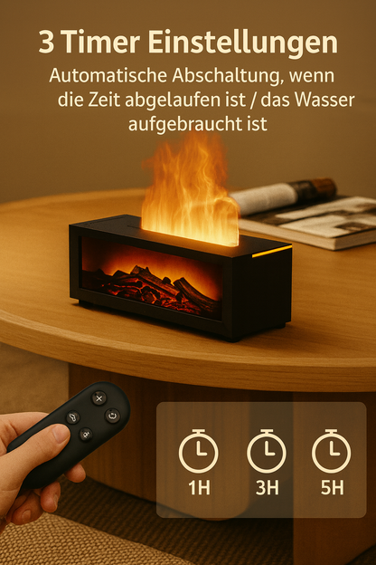 "AromaFeuer Diffusor" Nicht nur Duft – Atmosphäre auf Knopfdruck