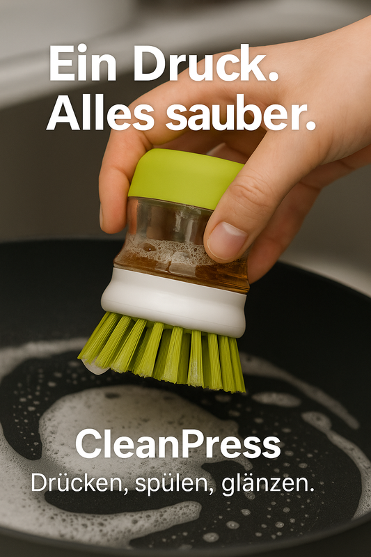 "CleanPress-Sauberkeit auf Knopfdruck" die neue Generation der Küchenreinigung