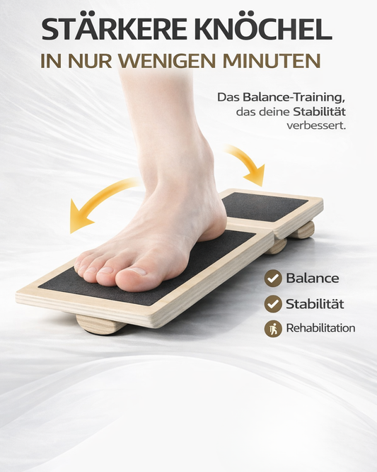 "AnkleCore"-Stärker stehen. Stabiler leben