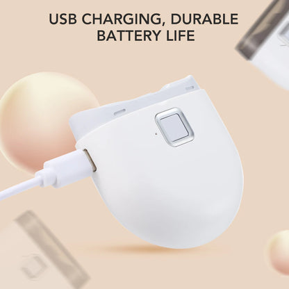 USB Elektrischer Nagelknipser mit LED Licht 2-Gang für Babys und Erwachsene